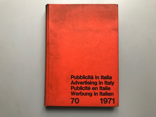 Publicidad En Italia - Suplemento 1971 - En Italiano
