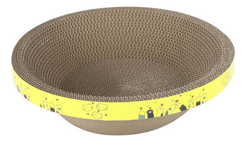 - Rascador Para Gatos En Forma De Cuenco, Protector