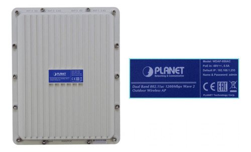 Punto De Acceso Planet Ip67 1-1000 4-n-h Ac1200 Clickbox
