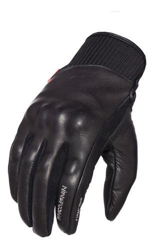 Guantes Ninetoone Ls2 Ruby Dama Mujer Cuero Protecciones Md!