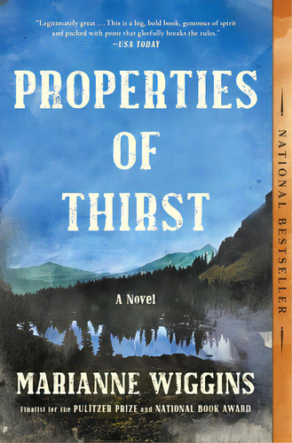 Properties Of Thirst, De Wiggins, Marianne. Editorial Simon & Schuster, Tapa Blanda En Inglés