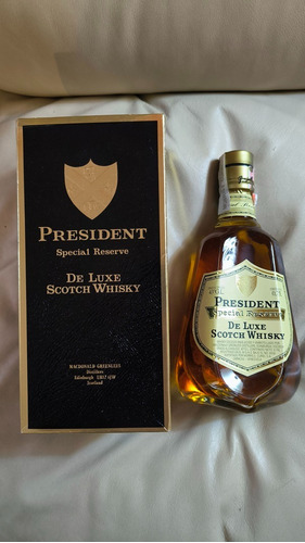 Whisky President Special Reserve Coleccion Años 80