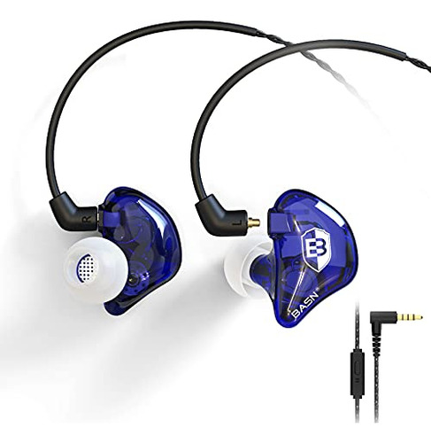 Auriculares In-ear Bass Bsinger Pro (azul)