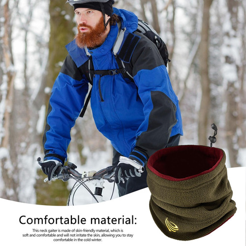 Funda Para Cuello De Esquí Para Hombre Calentador De Polaina