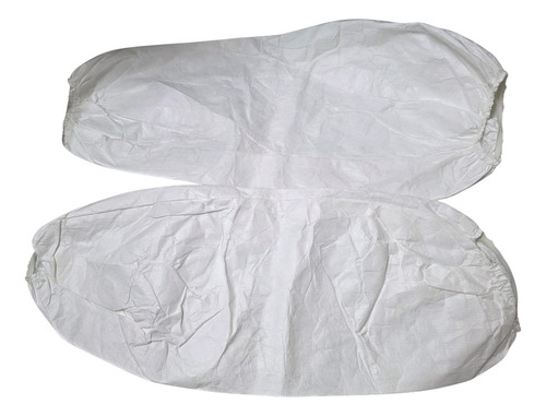 Mangas De Dupont (tyvek) Puños Elastizados, Original Blanco U