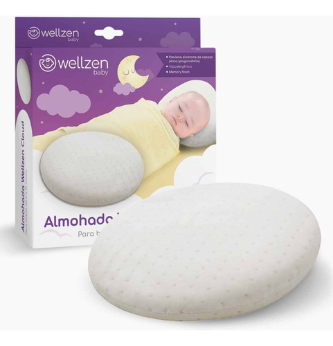 Almohada Para Bebé Wellzen Cloud