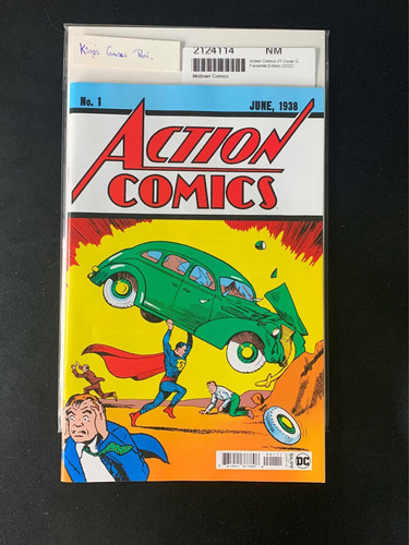 Imagen 1 de 9 de Action Comics 1 (primera Aparición De Superman)