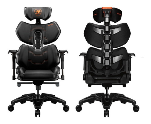 Silla Gamer Cougar Terminator Acero Cuero 135kg 4d 155º 3´´