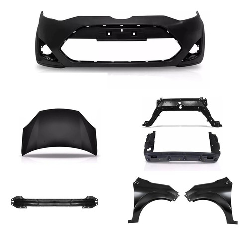 Kit Frente Ford Fiesta Rocam 2010 2011 2012 2013