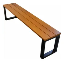 Comprar Banco Madeira Maciça Refeitorio Estilo Industrial 1,60 Mts