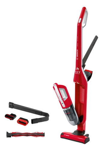Imagen 3 de 3 de Aspiradora inalámbrica Bosch Serie | 4 BBH3ZOO25 0.4L roja