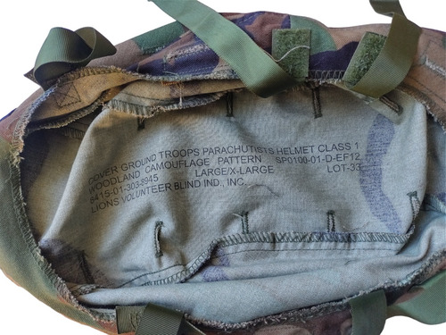 Funda Para Casco M88/pasgt Woodland Original Us Army (Usado)