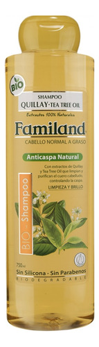 Shampoo Familand Quillay Anticaspa 750ml Bio