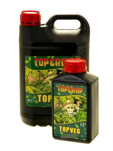 Imagen 5 de 10 de Top Veg 250ml Fertilizante De Crecimiento Top Crop Cogoshop