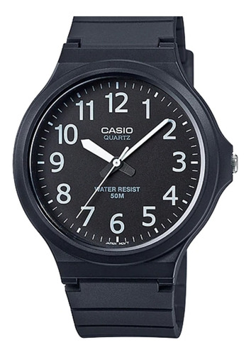 Reloj Casio Unisex Clasico Analogico Mw-240-1b