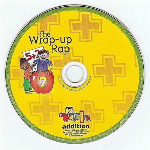 Learning Wrap-ups Addition Rap Cd - Audio Math Problems With