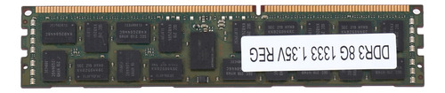 Memoria Ram Ecc De 8 Gb Ddr3 1333 Mhz Pc3l-10600r 1,35 V 2rx