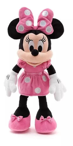Minnie Mouse Peluche Minnie Mouse Rosada Disney Original.