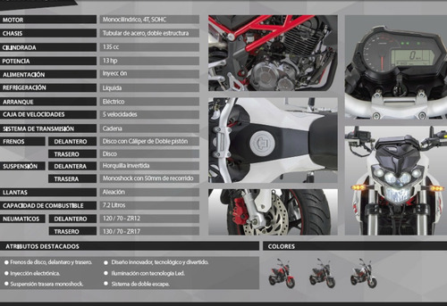 Imagen 5 de 13 de Benelli Tnt 135 - 0 Km - Oficial Benelli - Bonetto Motos