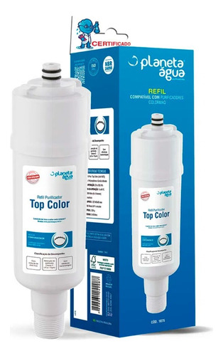 Refil Planeta Água Top Color P/ Purificador Colormaq - 1075