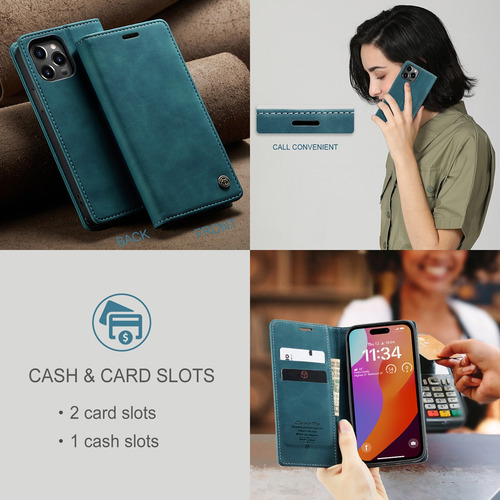 Funda De Cuero Tipo Billetera Con Ranura For Tarjetas For Samsung A06