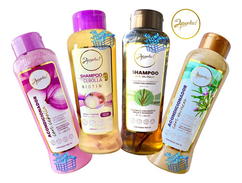 Kit Anyeluz Shampoo Cebolla X4 - mL a $308