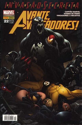 Avante Vingadores 22 Homem De Ferro Venom Marvel Panini