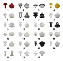 Comprar Traba Grampa Clips Tapizado Panel Puerta Varios X5 C