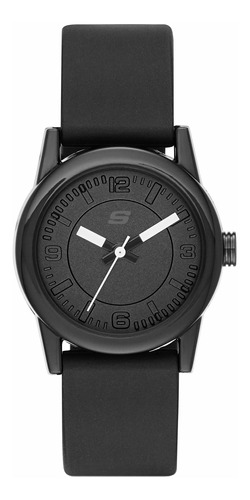 Reloj Mujer Skechers Sr6028 Cuarzo 30mm Pulso En Silicona