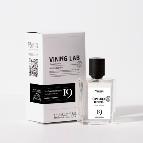 Perfume Conhaque Branco 19 - Viking Lab - 50ml