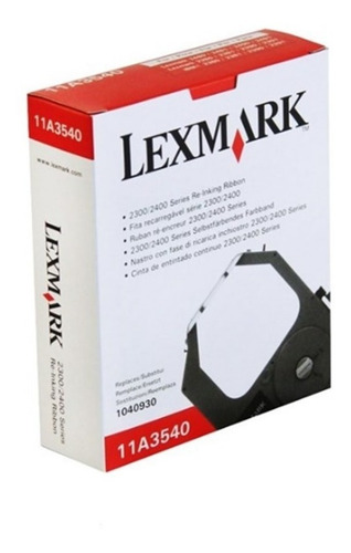 Cinta Lexmark 11a3540 Negra Cinta Matricial 3070166