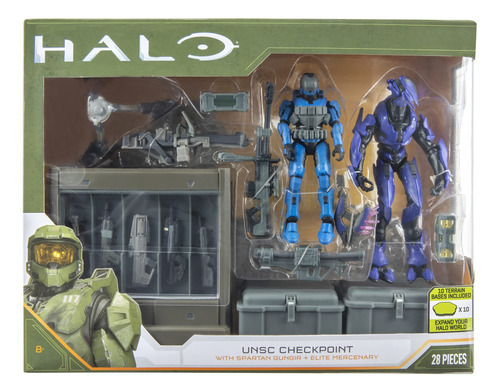 Halo Paquete De Misión De Héroe De 4 Pulgadas, Figuras De