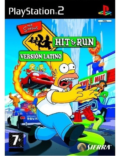 Los Simpsons Hit And Run En Español Latino Nuevo Para Ps2! 