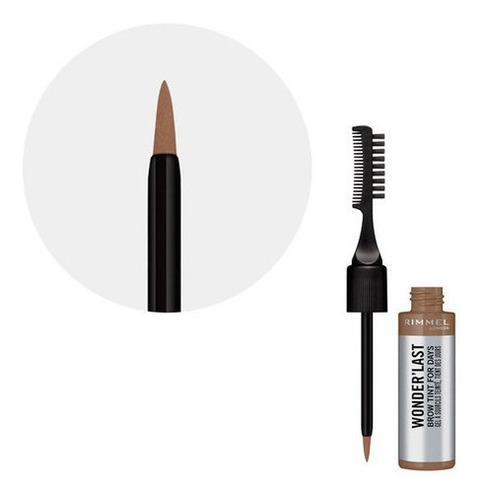 Imagen 3 de 5 de Delineador De Cejas Rimmel Wonderlast Brow Tint For Days