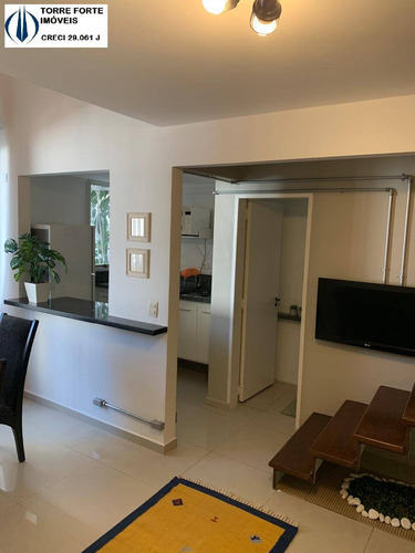 Apartamento Duplex Com 1 Dormitórios E 1 Vaga No Brooklin - 2055