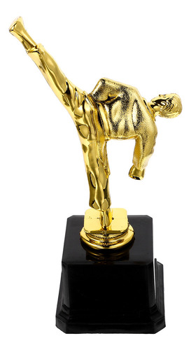 Estatua Del Trofeo De Taekwondo Con Decoración Del Trofeo De