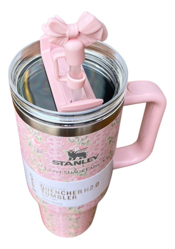 Termo Stanley 40oz 1.2l Loveshackfantasy Flores Rosa