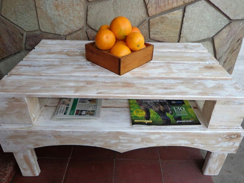 Mesa Ratona Madera Hecha De Pallet (rustica)