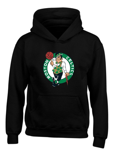 Buzo Boston Celtics Capota, Hoddies Niños Y Adulto