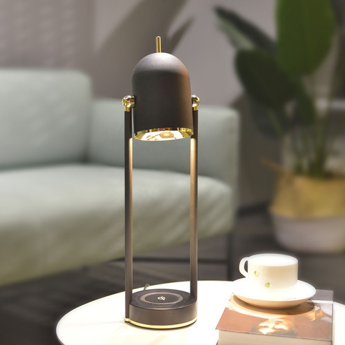 Imagen 7 de 9 de Lampara De Escritorio Velador Led Oficina Luz Cálida Fría
