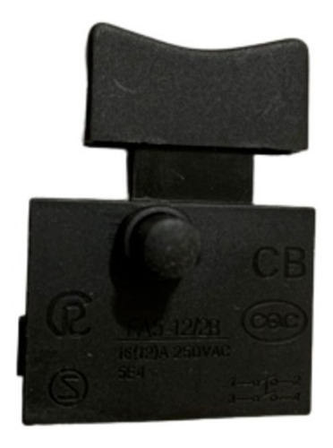 Interruptor Para Esmerilhadeira Vonder Dwt Eav - Ead 860/865
