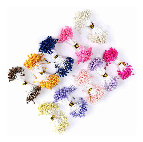 Estambre Artificial, 900 Unidades, Flores Secas, Hechas A Ma