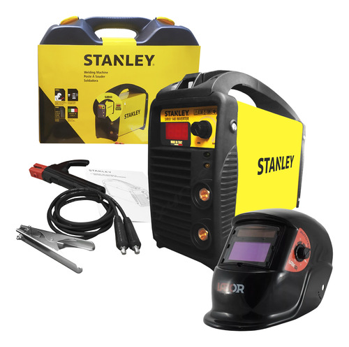 Soldadora Stanley Sirio 140 Inverter 130a Italiana + Mascara