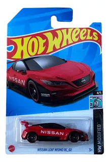 Hot Wheels Nissan Leaf Nismo Rc_02 Rojo Ver.2
