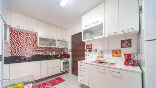 Imagem 10 de 22 de Apartamento Com 3 Dormitórios À Venda, 85 M² Por R$ 520.000 - Jardim Bela Vista - Santo André/sp - Ap0593