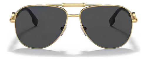 Óculos De Sol Versace Medusa Polis Dourado 0ve2236 10028759 Cor da lente Cinza-escuro Desenho Liso