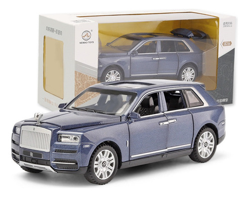 Rolls Royce Cullinan Miniatura Metal Auto Abre Puertas 1:32