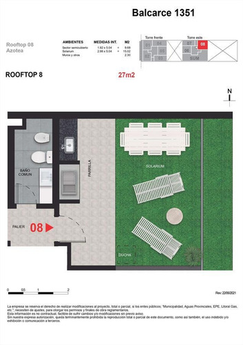 Imagen 7 de 30 de Venta Departamento 1 Dormitorio Al Contrafrente Balcón En Edificio Balcarce 1351 - Moderno