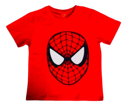Polera Niño Diseño Spiderman Talla 8.