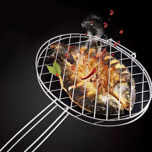 Barbq Neta De Cocción Red Engrosado En Espesas Canasta Al